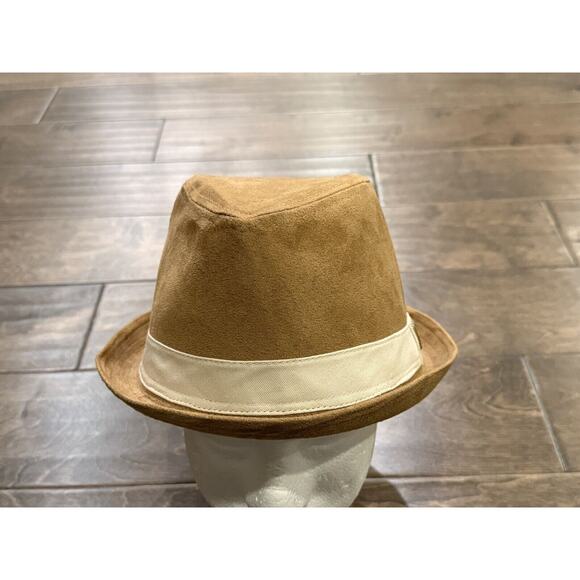 Peter Grimm Fedora Mens Light Brown Casual 100% Polyester Hat Size L/XL Cap - Picture 2 of 8